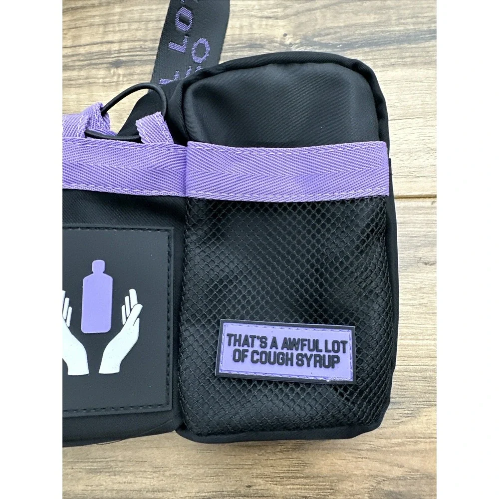 MUSOKUSO THAT'S AWFUL LOT OF COUGH SYRUP MUSO KUSO TRIPLLE POCKET‎ WAIST BAG